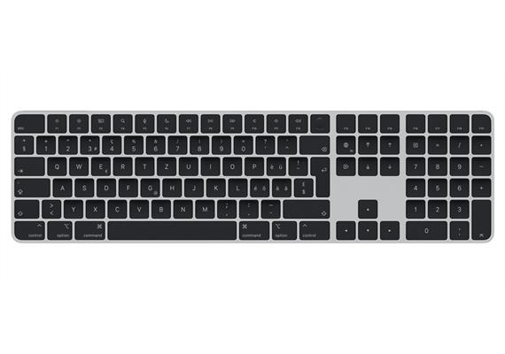 Apple Magic Keyboard Numeric Keypad Touch ID Schwarz
