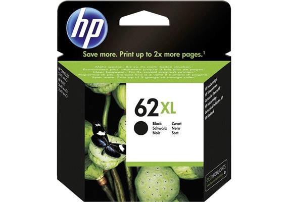 HP Original-Patrone Nr. 62XL black