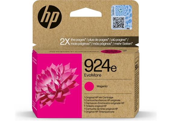 HP Original-Patrone Nr. 924e EvoMore, magenta