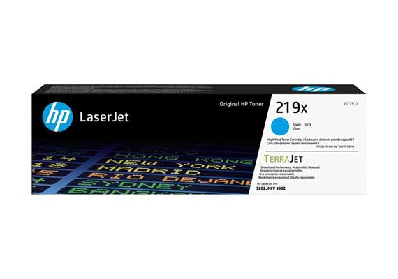 HP Original-Toner 219X cyan