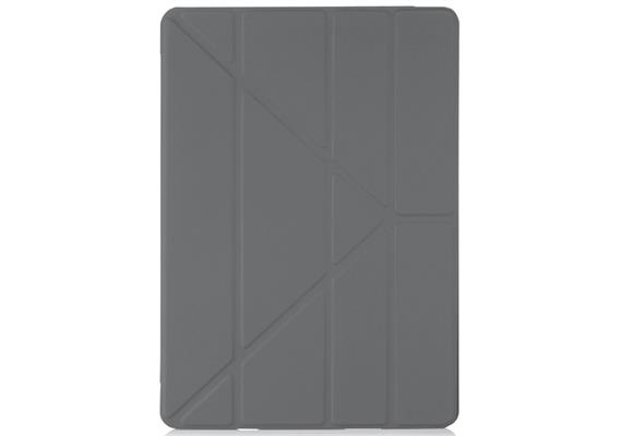 Pipetto Origami Case TPU, iPad 10,2" (2021), Dunkelgrau