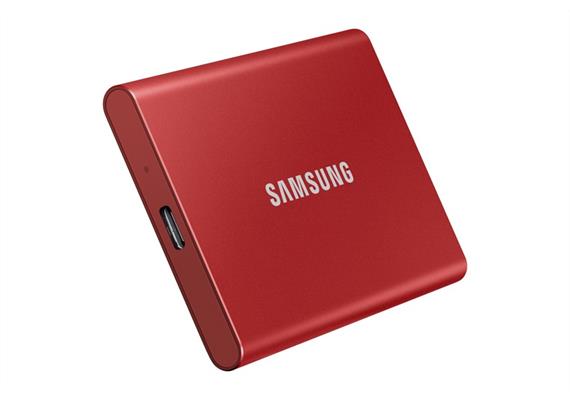 Samsung Externe SSD Portable T7 500GB Rot