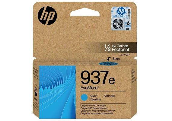 HP Original-Patrone Nr. 937e EvoMore, cyan