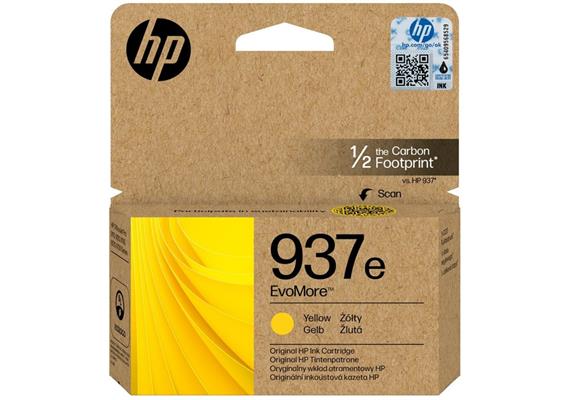 HP Original-Patrone Nr. 937e EvoMore, yellow
