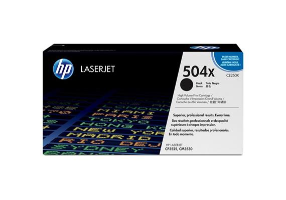 HP Original-Toner CE250X black