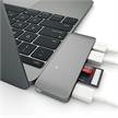 Satechi USB-C Combo Hub mit Ladefunktionalität- Space-Gray MB 12" | Bild 2