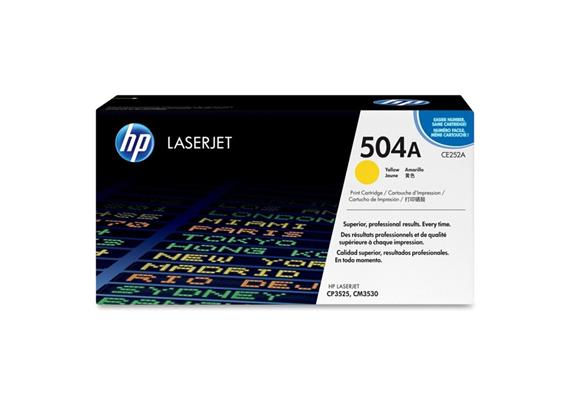 HP Original-Toner CE252A yellow