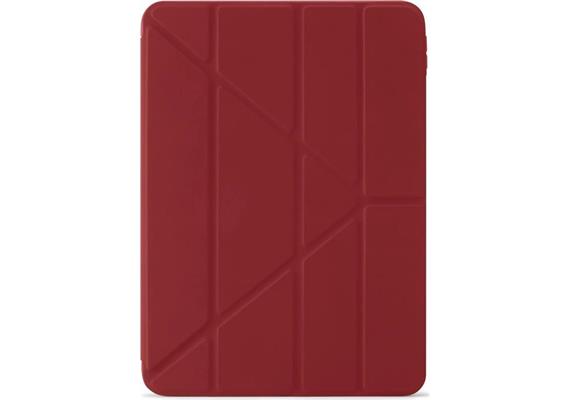 Pipetto Origami Case, iPad 10,9" (2022), Dunkelrot