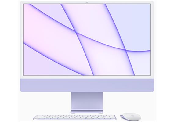 Apple iMac 24" M1 256GB 4.5K 2021 Touch-ID Violett