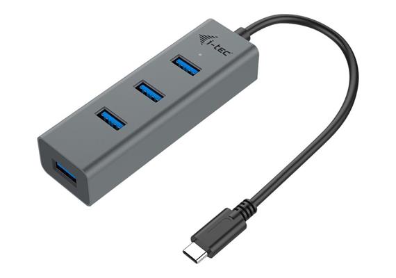 I-TEC USB C Metal HUB 4 Port